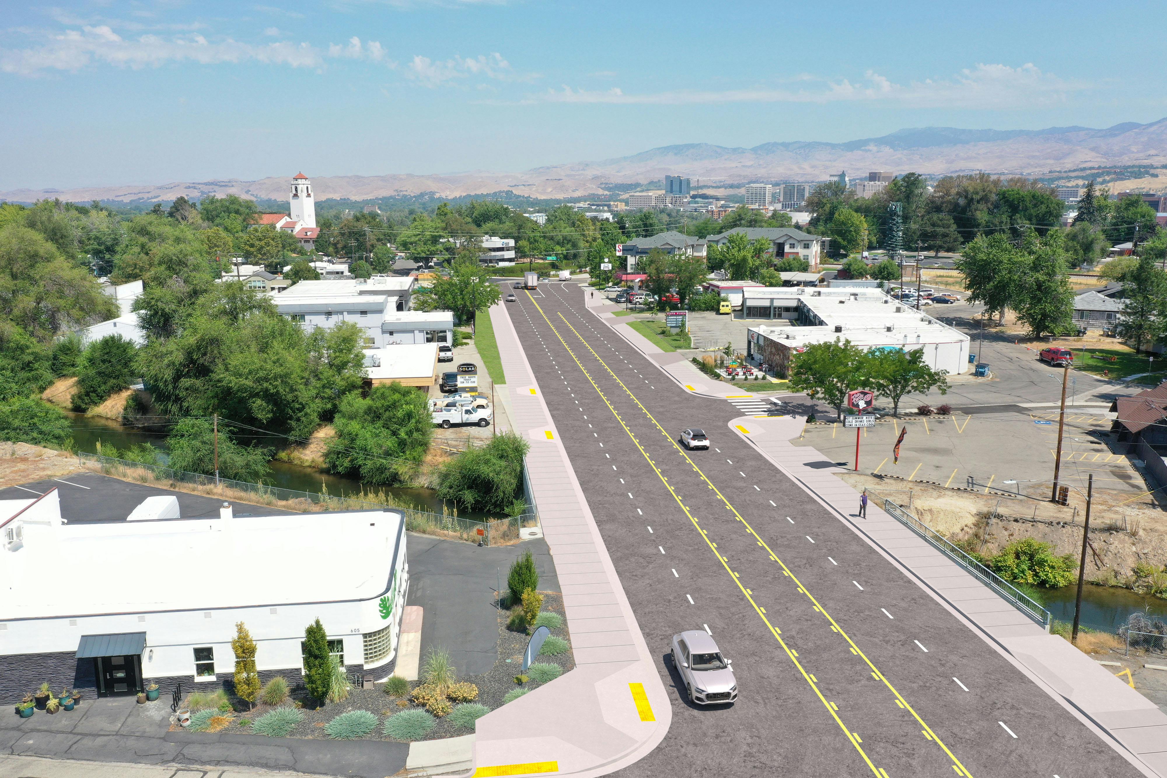 Vista, Cassia to Rose Hill