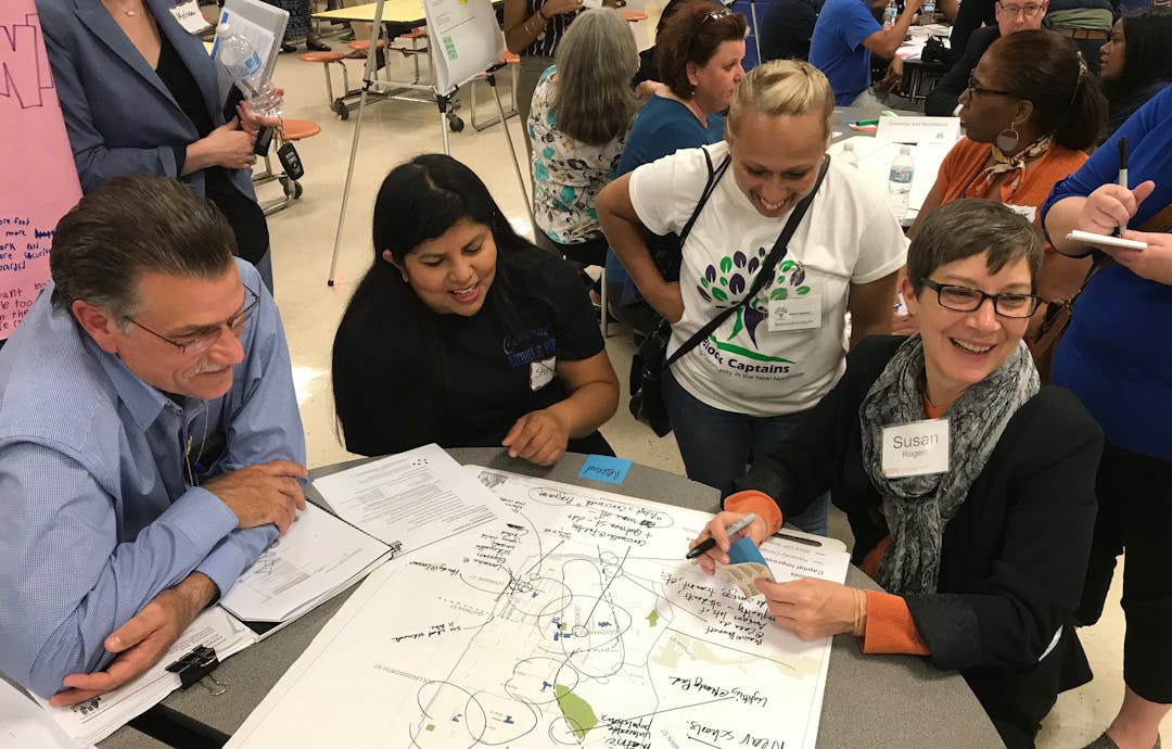 Welcome to the Near Northside Complete Communities page. We asked you to identify the essential elements needed to make your community complete. From public safety, affordable housing, education, mobility, and green space, Near Northside residents spoke out, and we’re listening.
