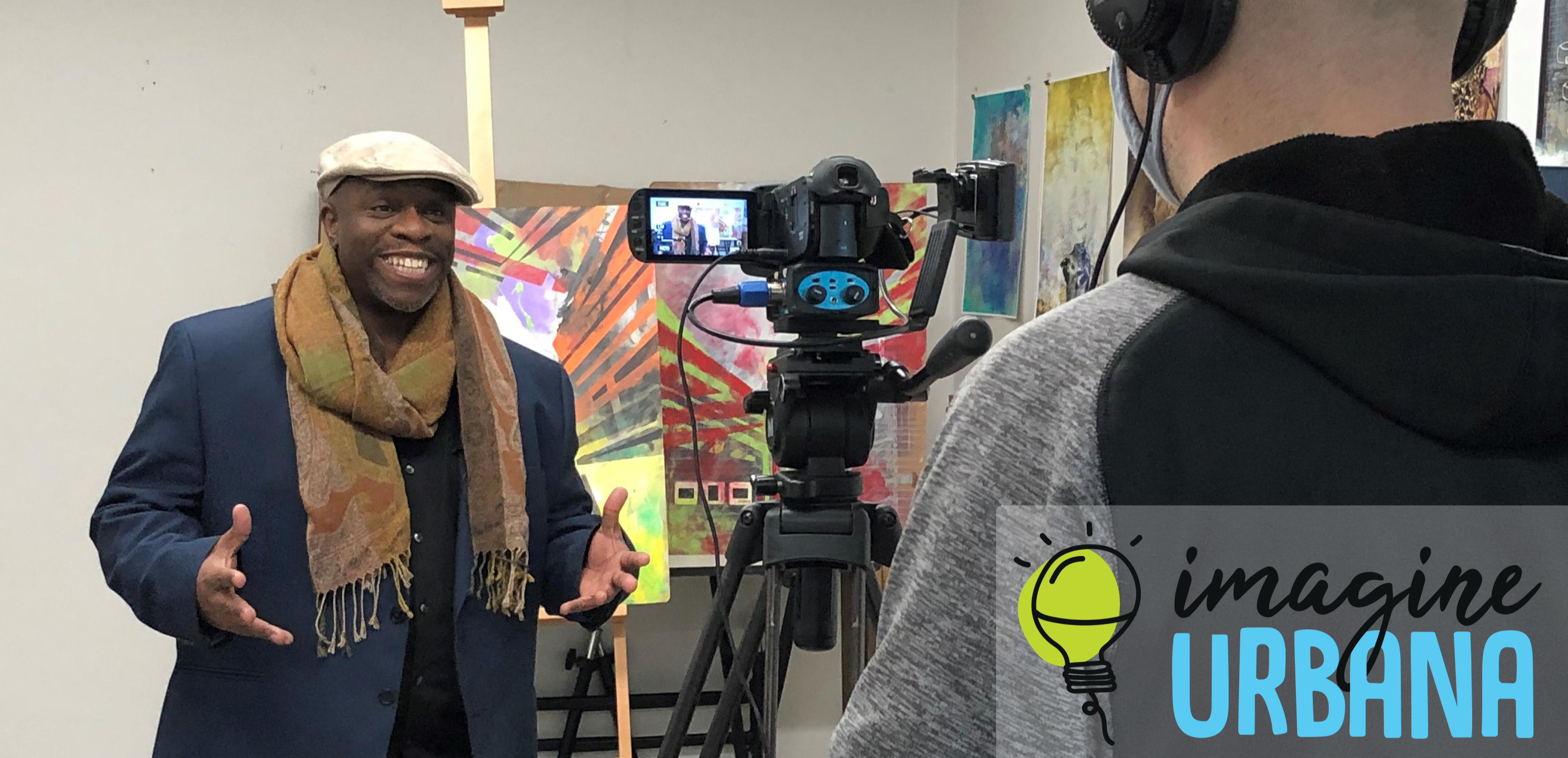 Stacey Robinson speaks to Jason Liggett from Urbana Public Television about the Comprehensive Plan. 