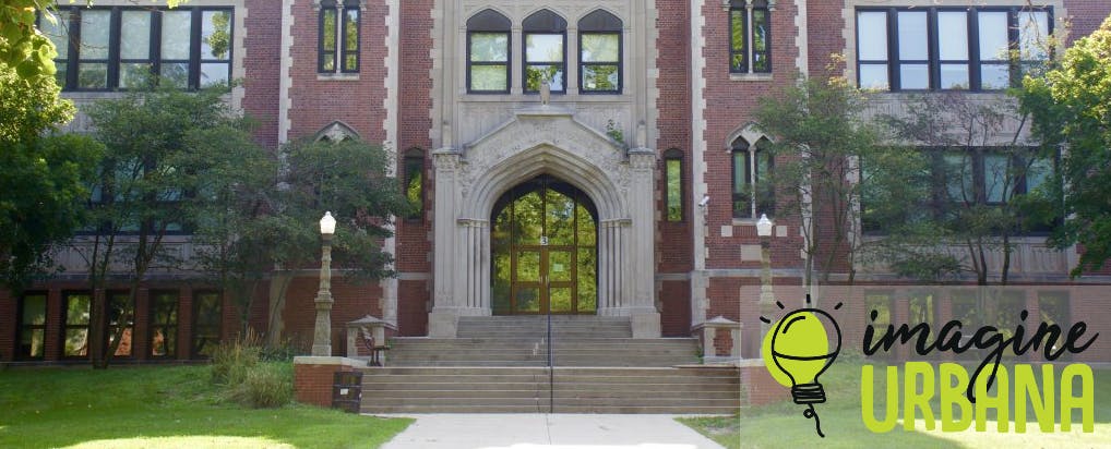 Urbana High School - Race Street Entrance