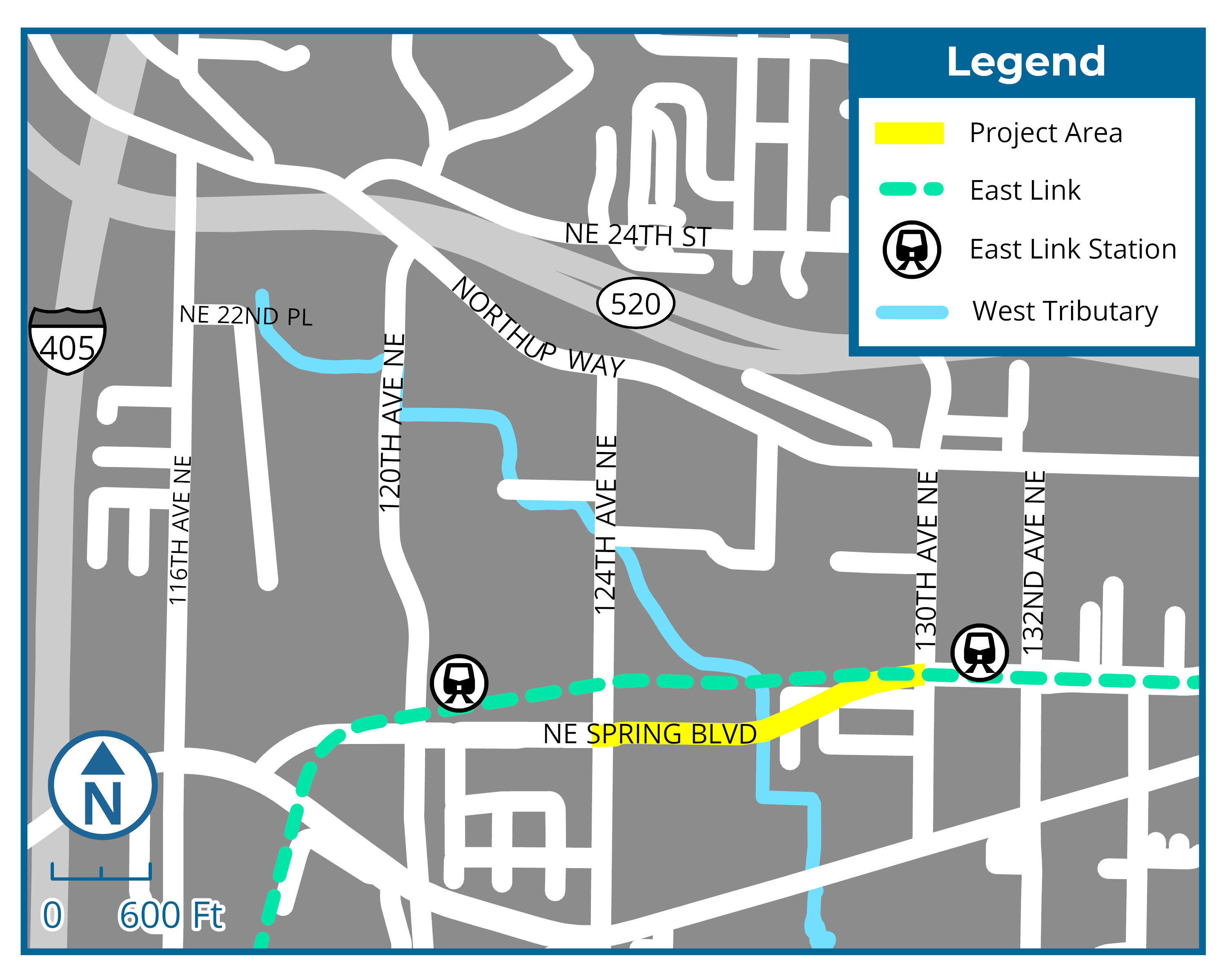 NE Spring Boulevard: 124th-130th Avenues Northeast (Zone 3 ...