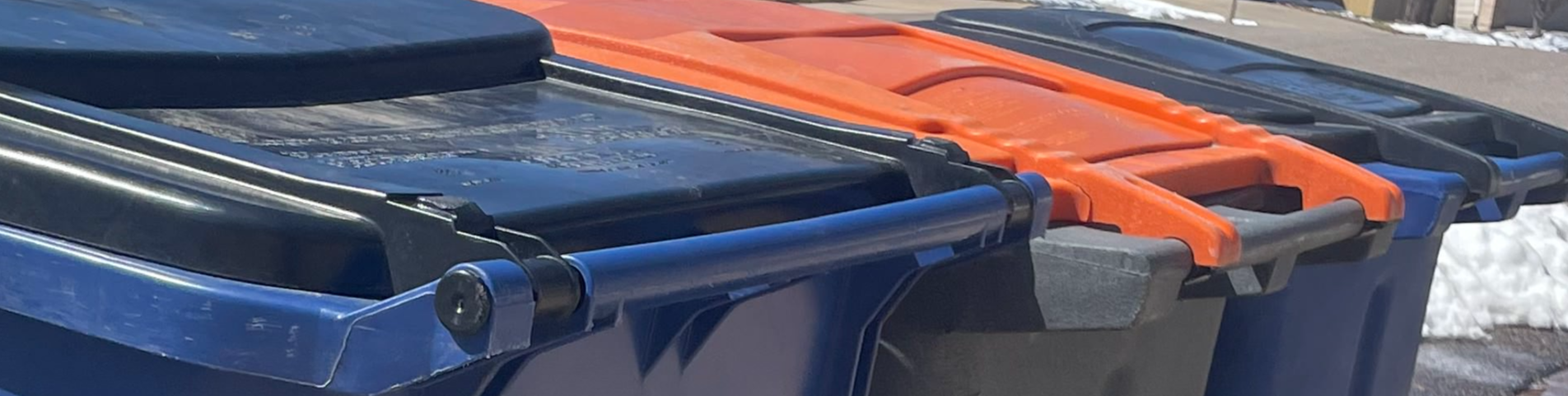 waste collection bins