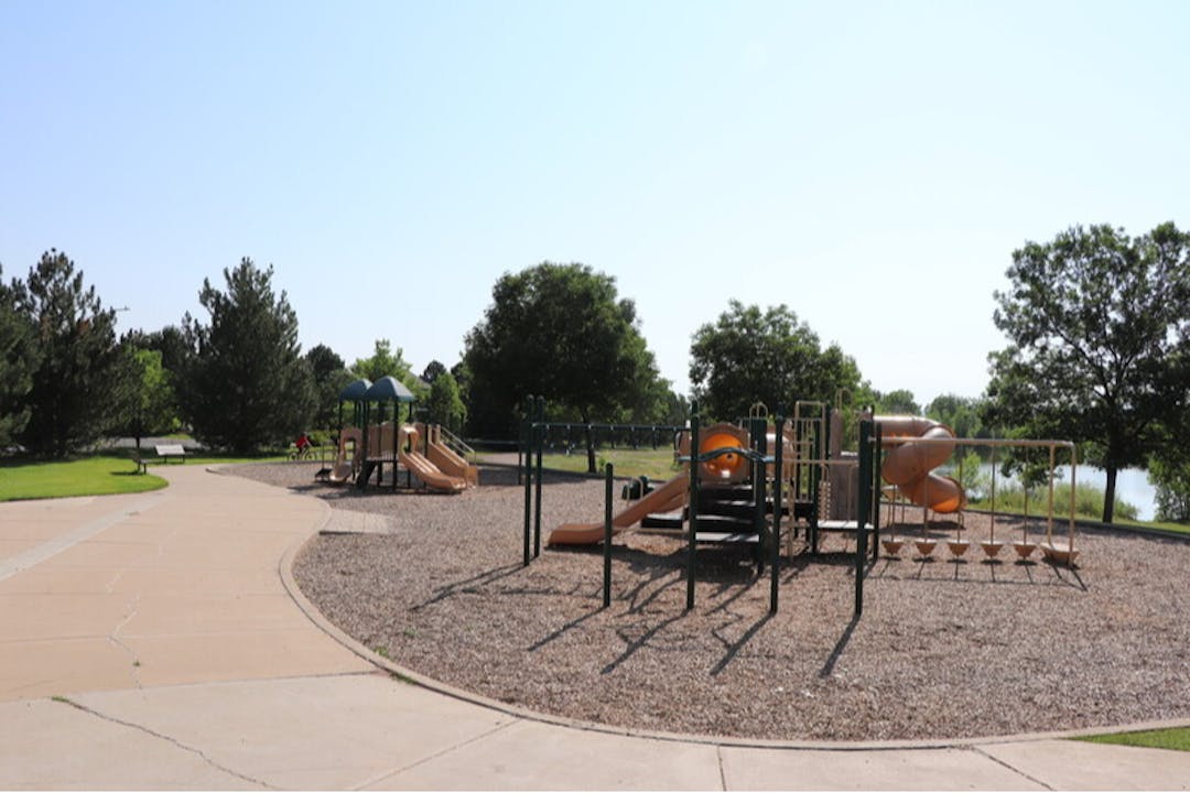 Photo of the current playground at TrailMark Park