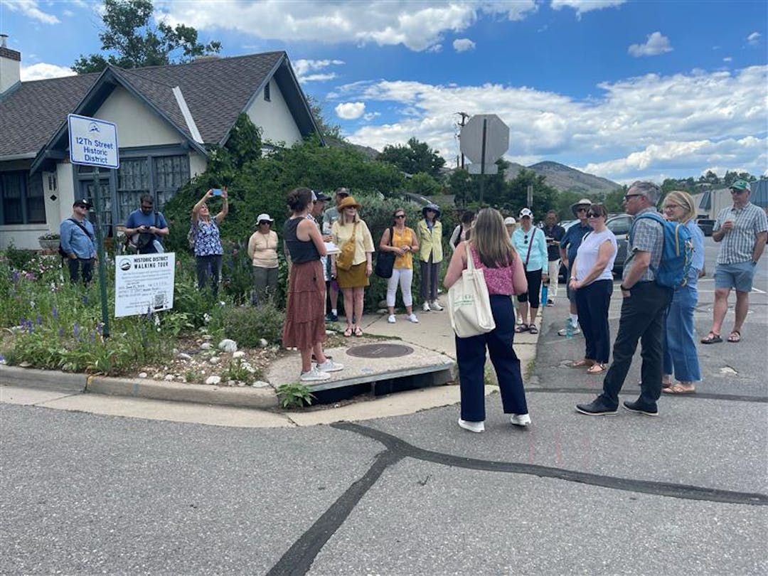 Photo of historic district tour