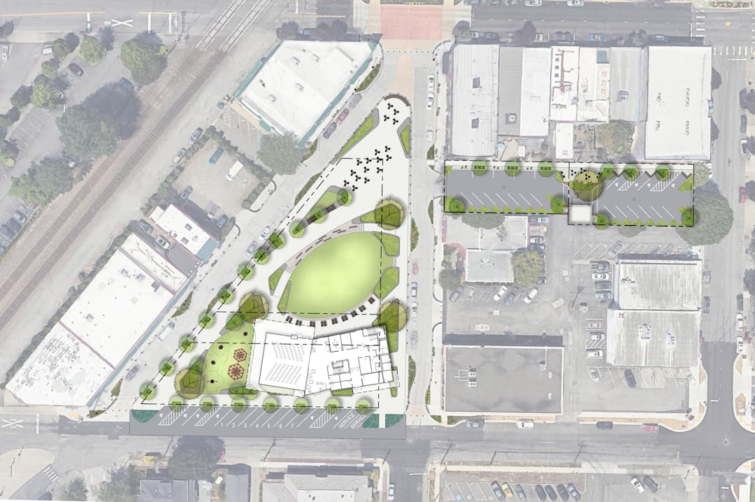 Heritage Park Design and Alley Activation Area