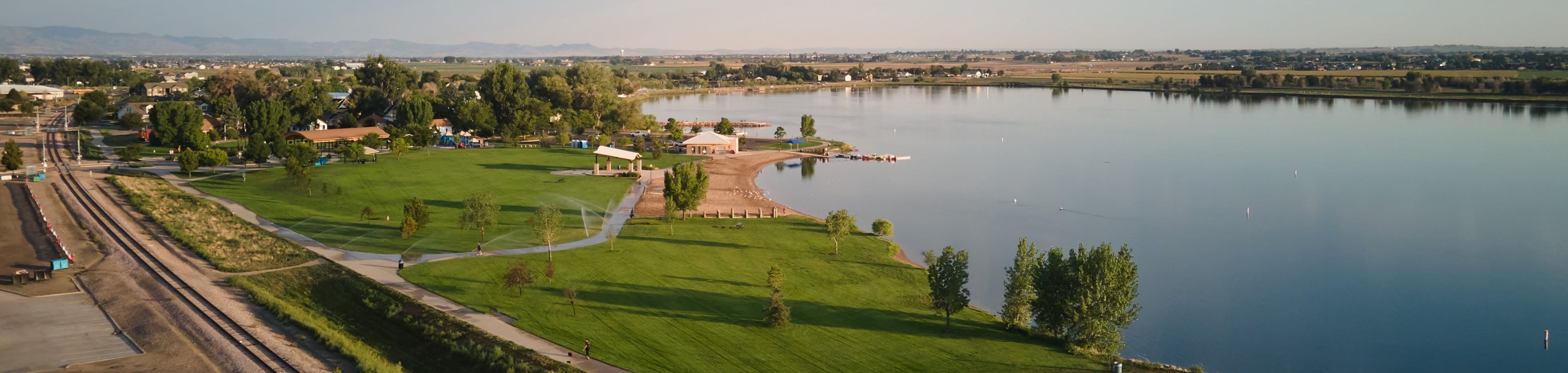 Windsor Lake and Boardwalk park