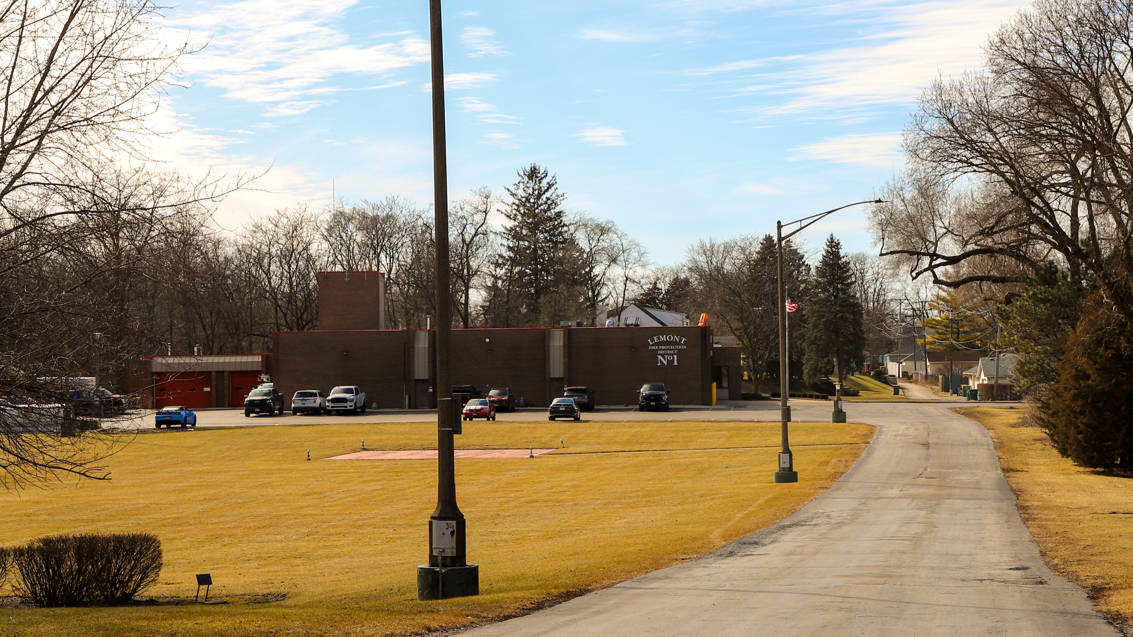 Image of the project site from the east side of the property looking west