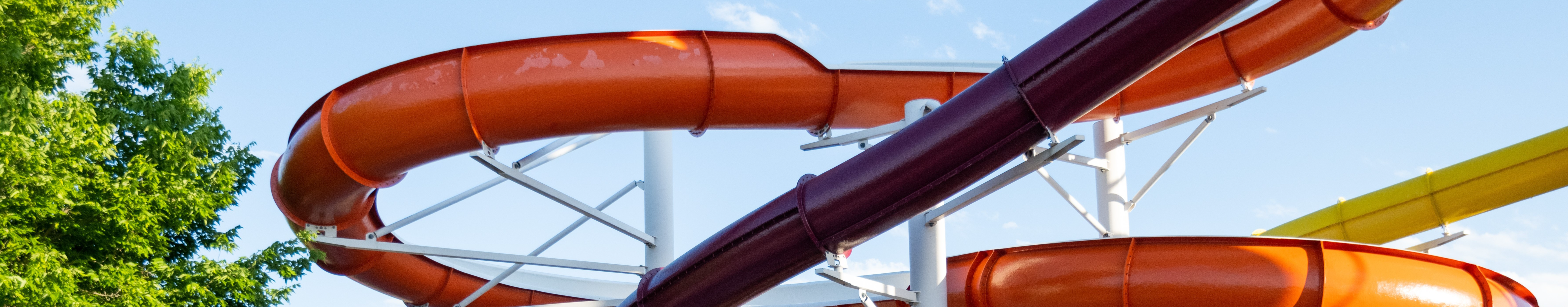 Photo of slides at Pirates Cove