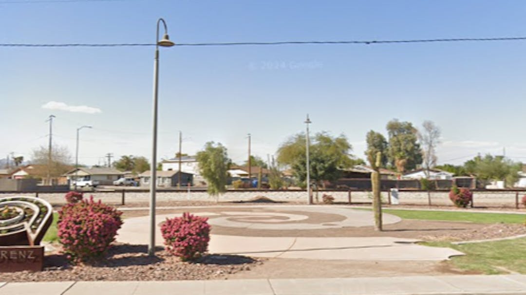 Streetview image of the park as it looks today