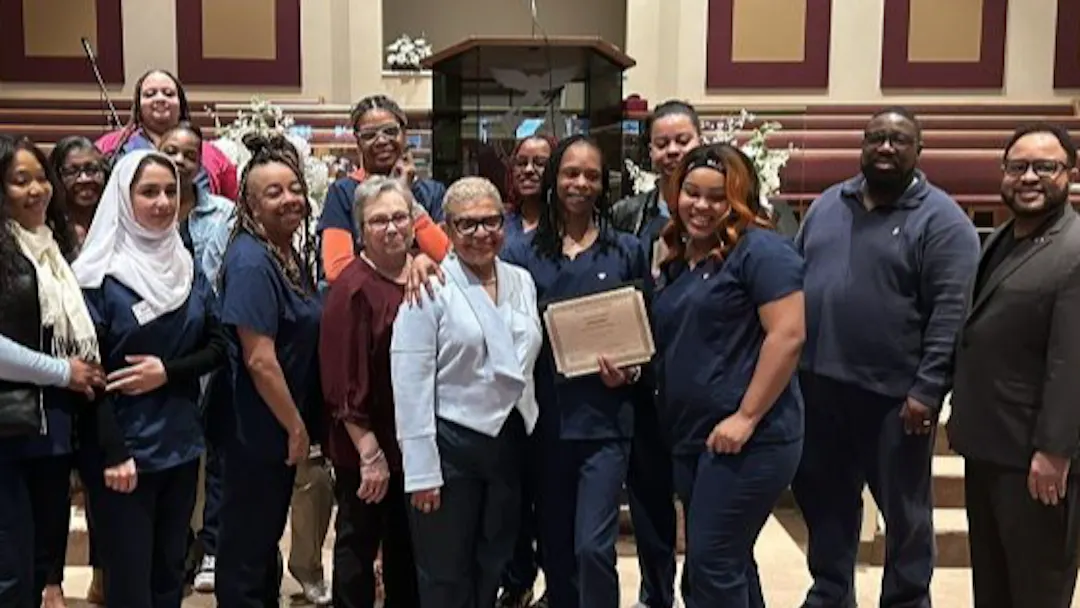 CVS Pharmacy Tech Program students celebrate their graduation from the program