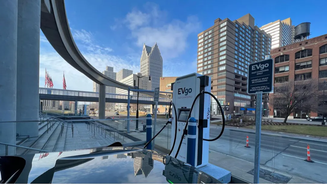 Downtown Detroit EV Charger