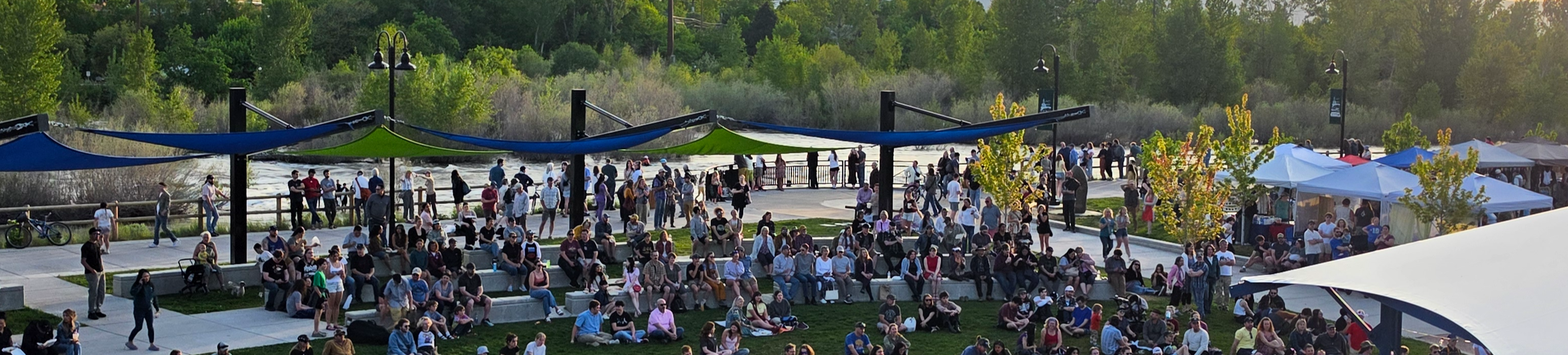 Caras Park in Summer