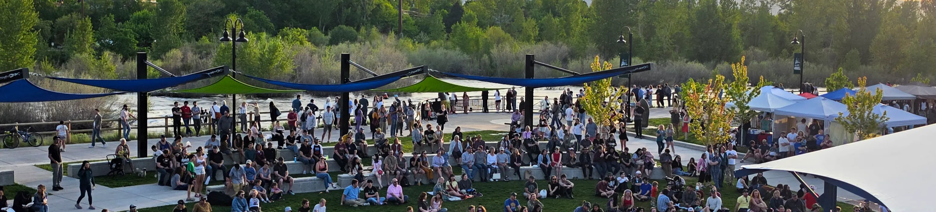 Caras Park in Summer
