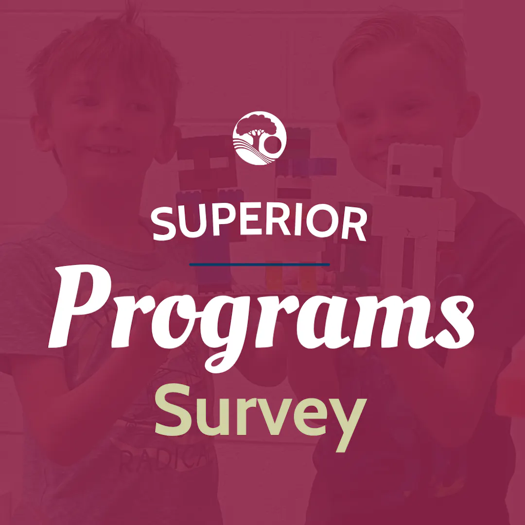 Superior Programs Survey graphic