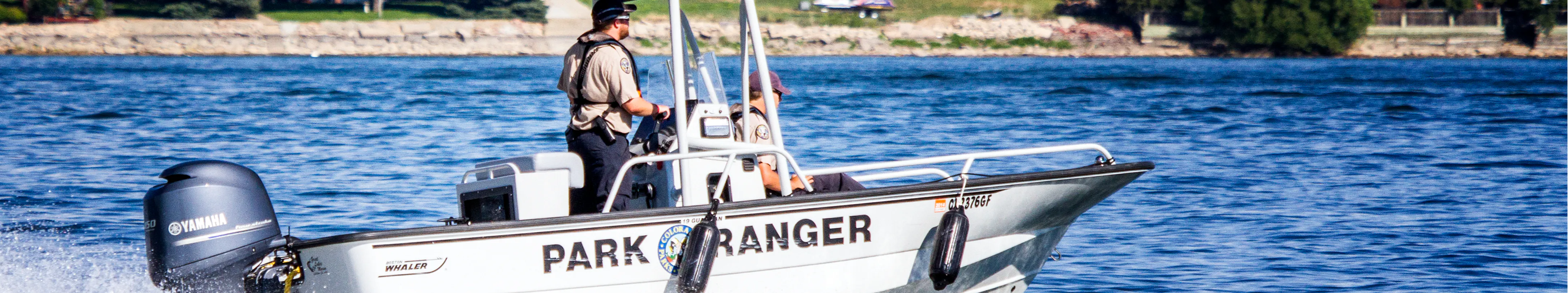 Ranger Boat at Boyd Lake