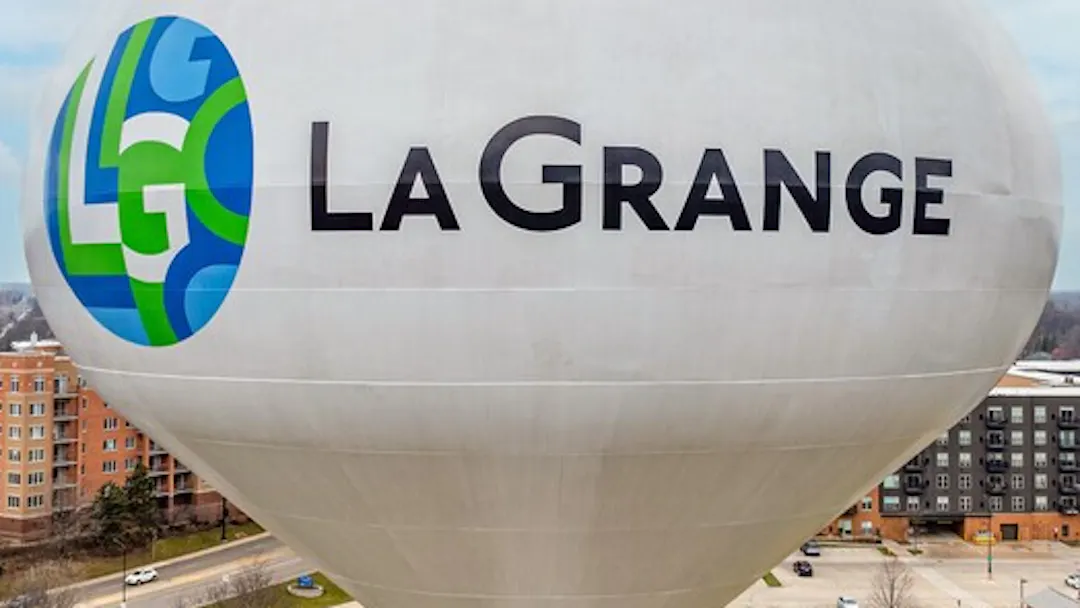 La Grange water tower