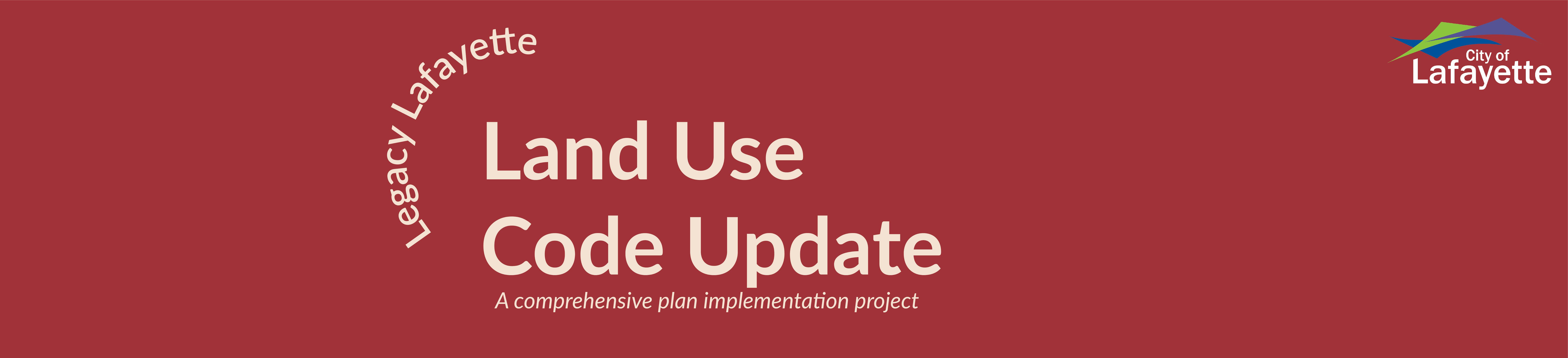 Land Use/Zoning Code Lafayette Listens