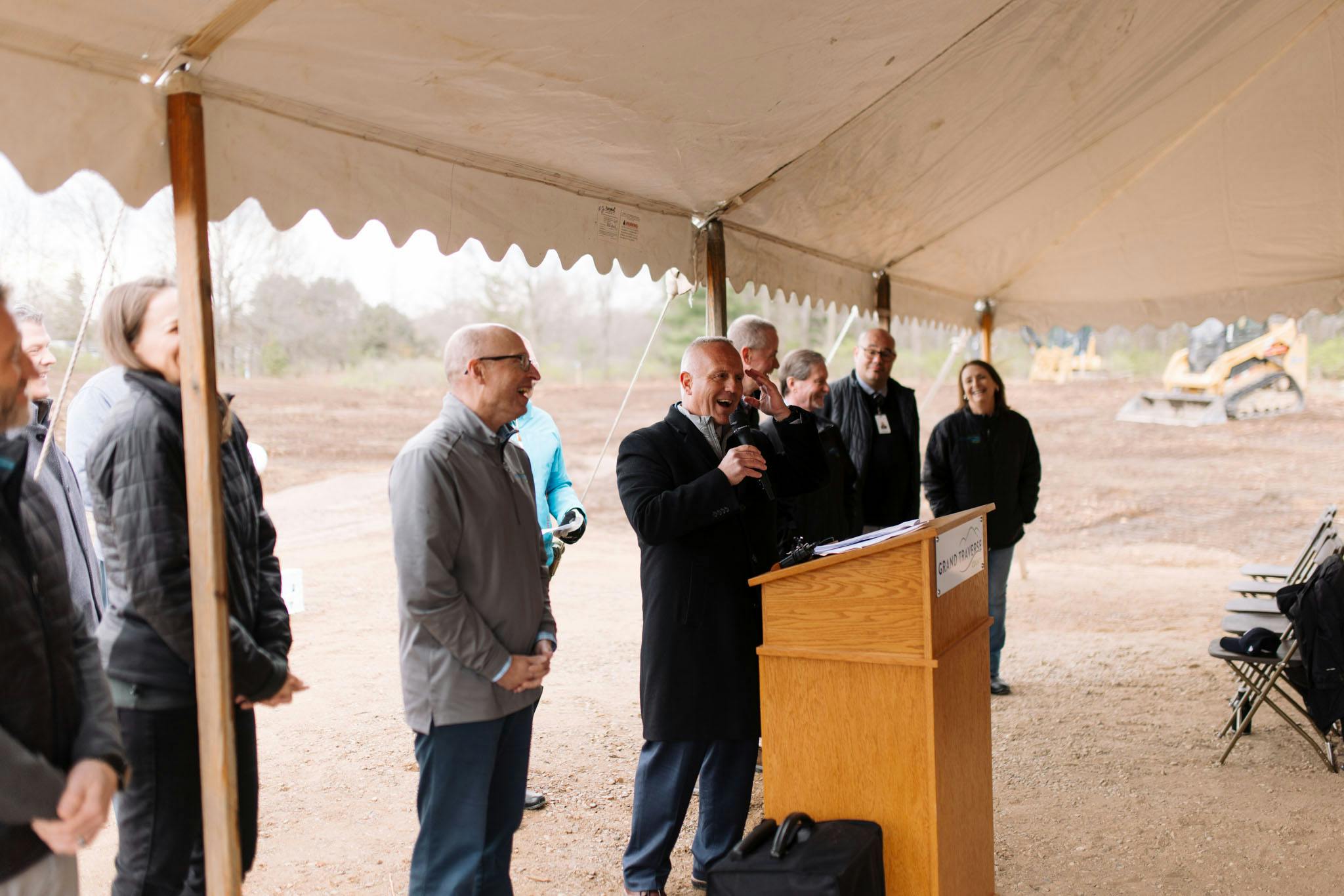 Administrator Alger Recognizing Project Team