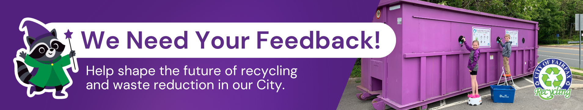 Solid Waste Management Plan Update Banner