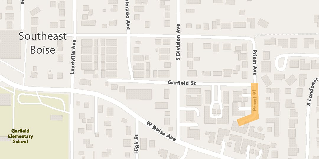 Priest Place Cul-de-Sac