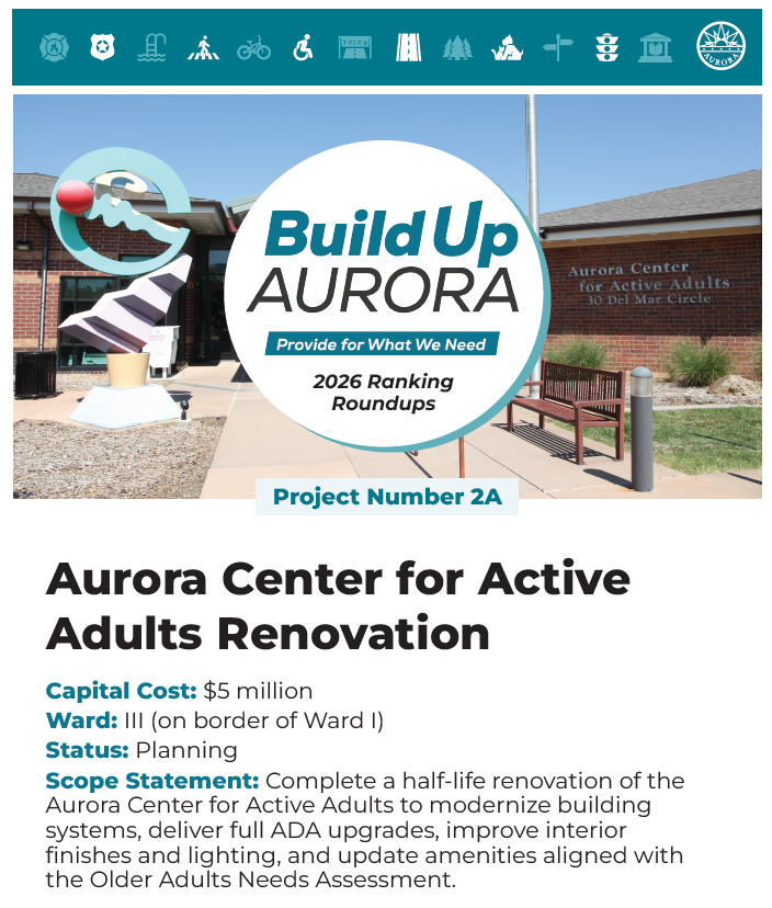 2A: Aurora Center for Active Adults Renovation