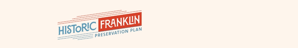 historic franklin preservation plan logo