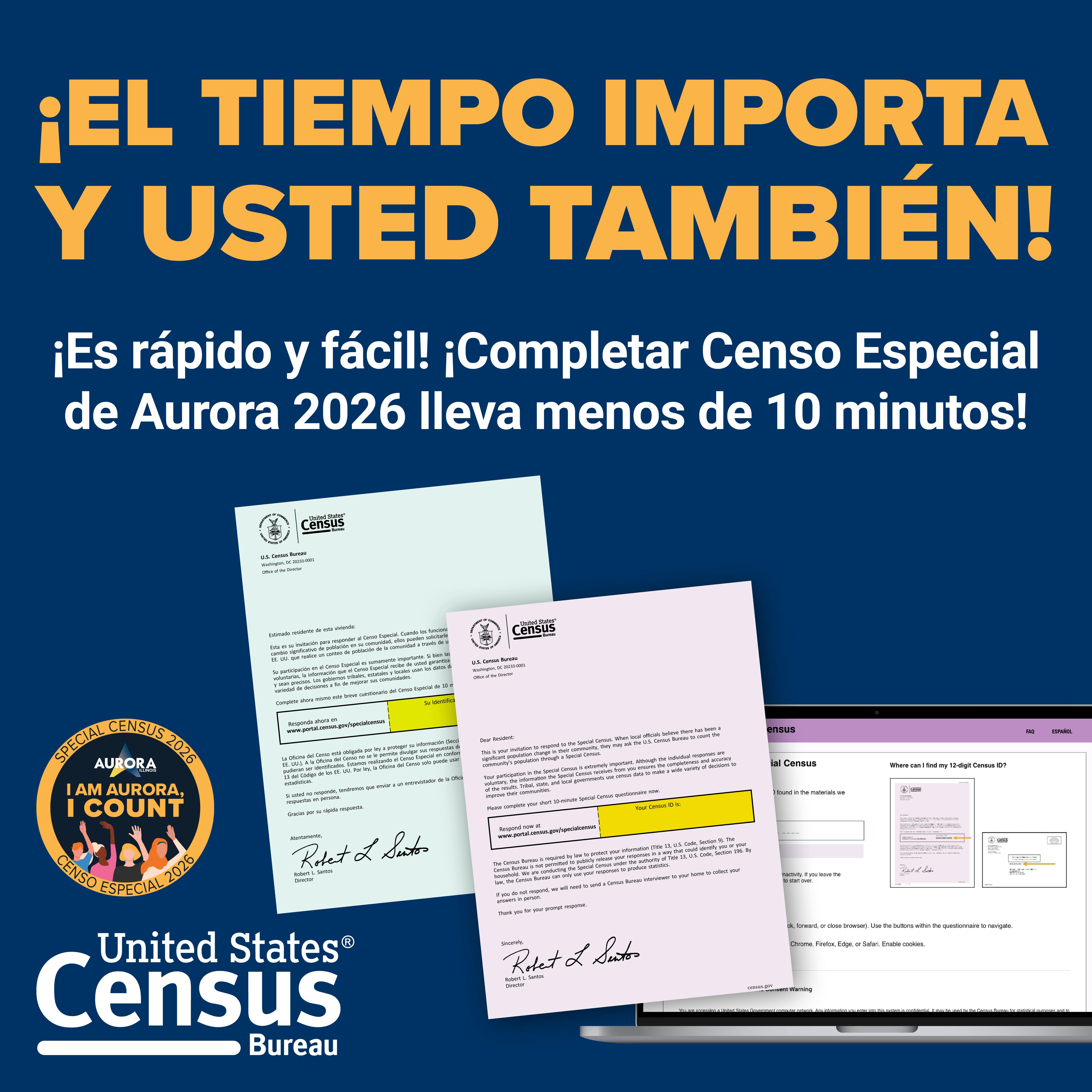 ¡Completar el Censo Especial es Rápido y Fácil!