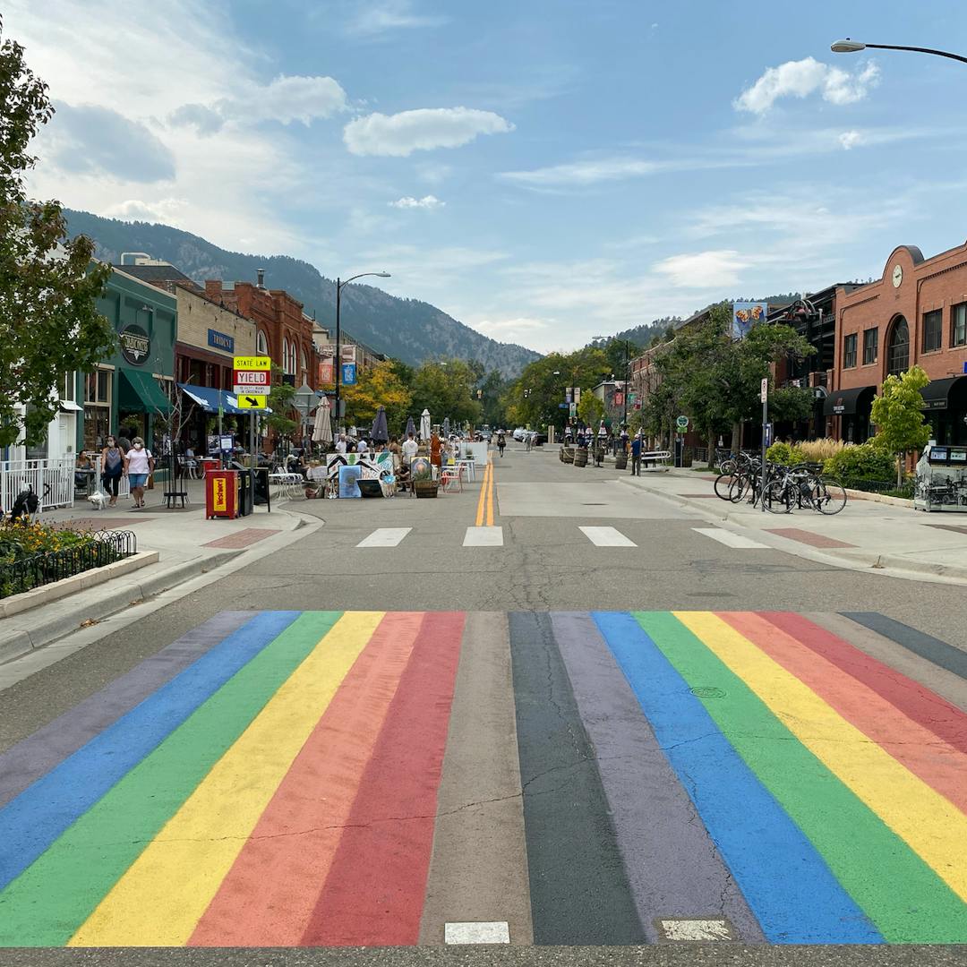 Pearl Street in Boulder