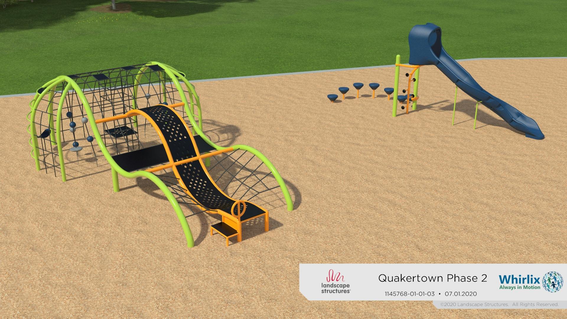Quakertown Playground Replacement  Phase II- Summer 2021