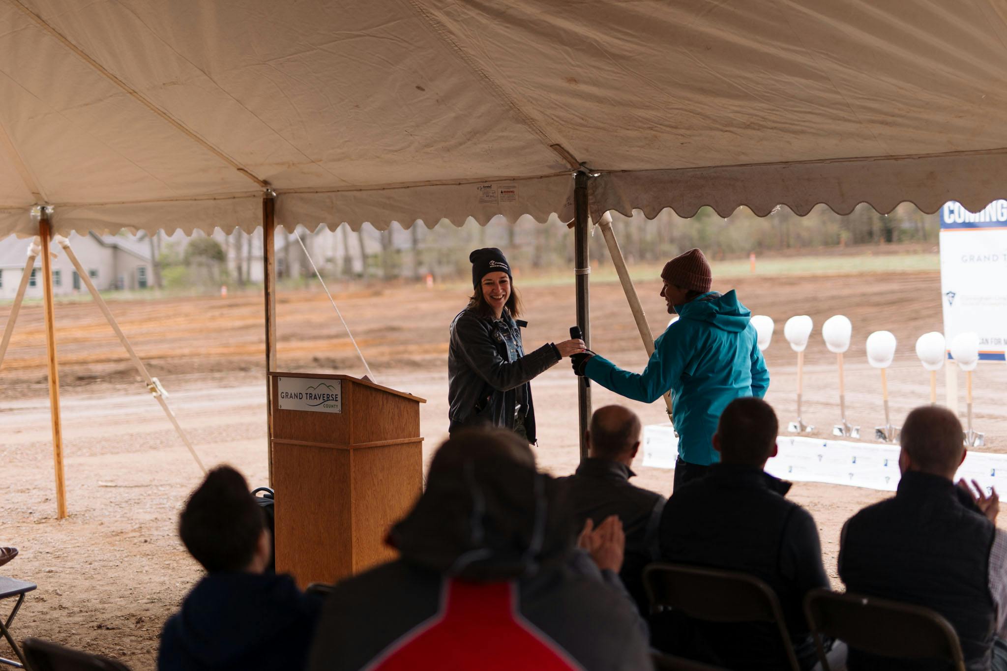 GTC Commissioners Lauren Flynn and Fern Spence