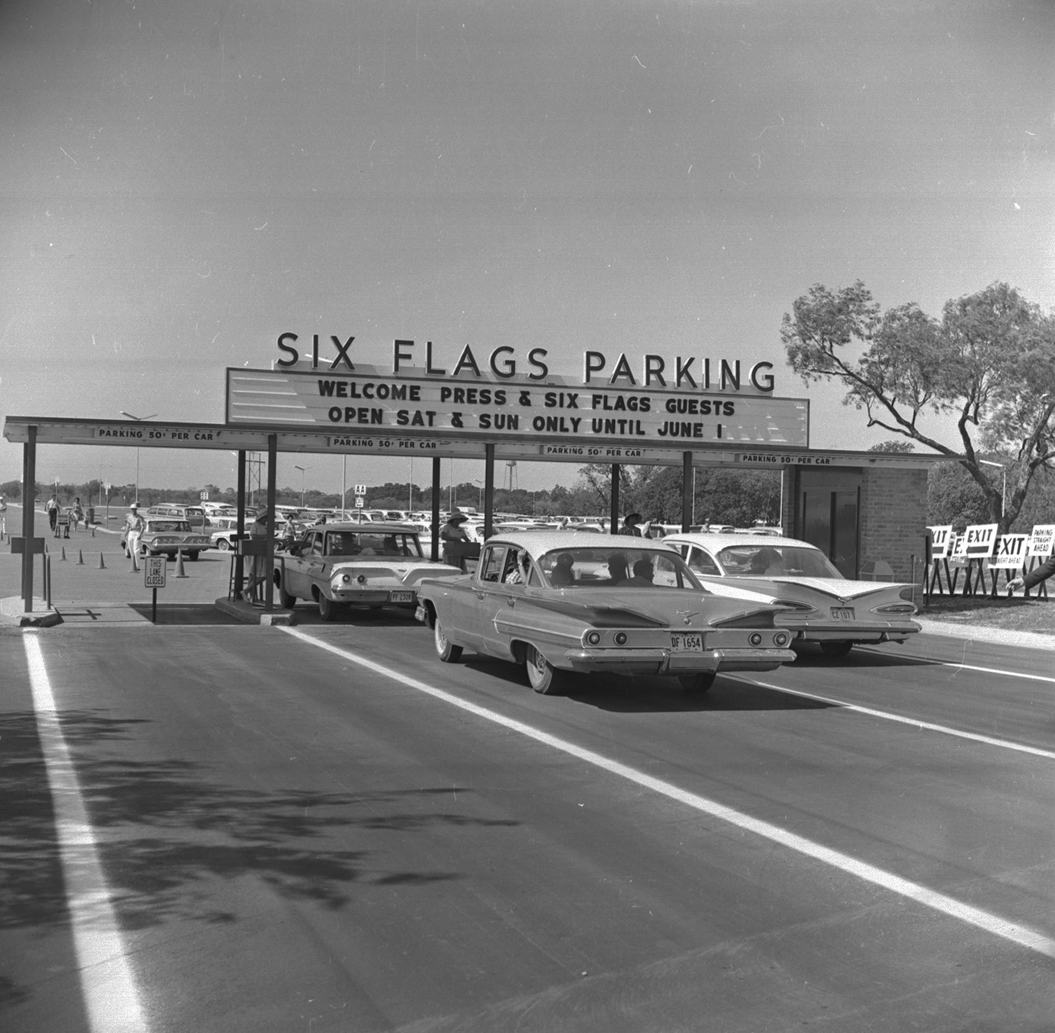 Six Flags Entrance - 1961