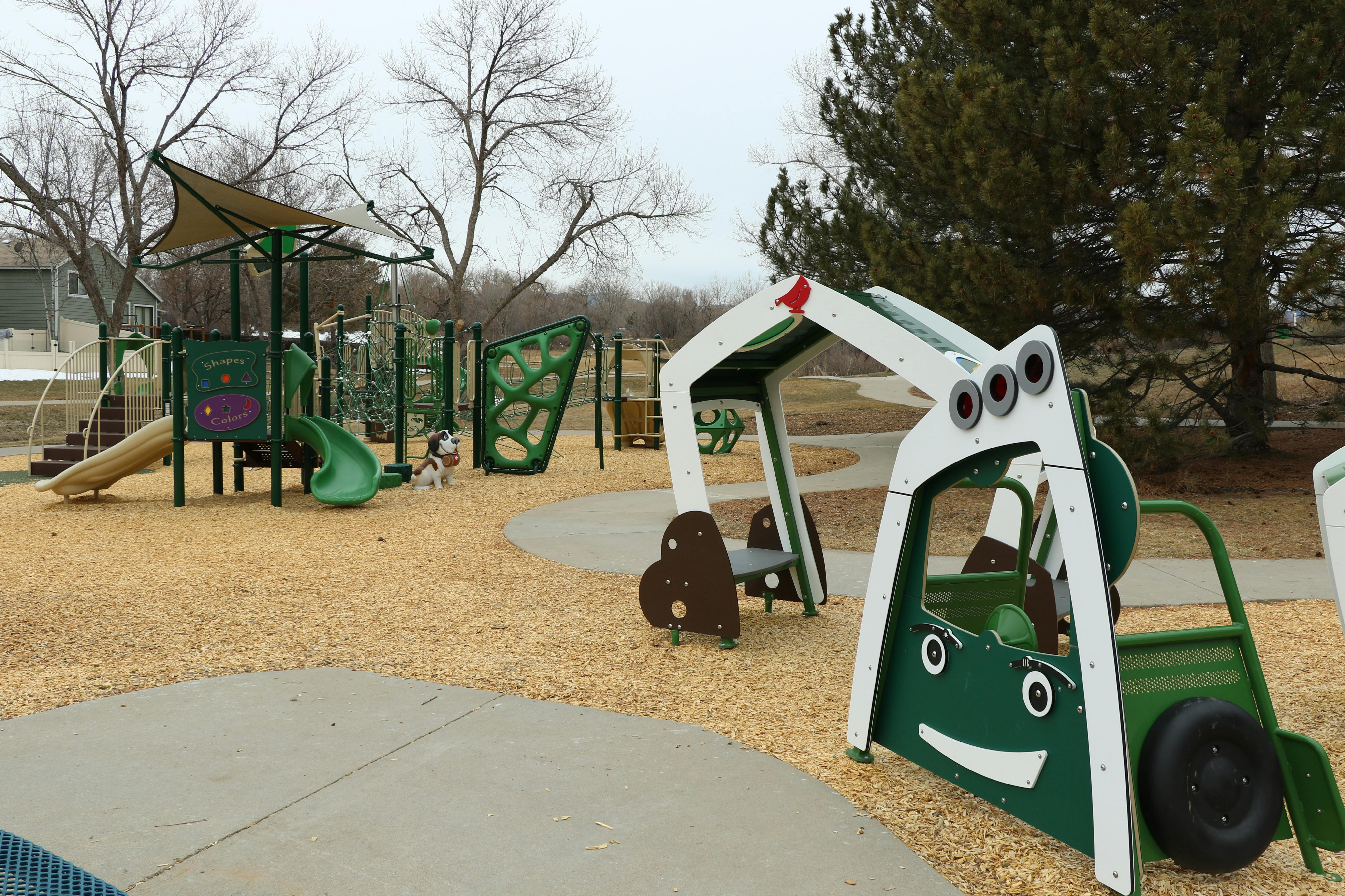 Lakecrest Park Playground Renovation: St. Bernard Themed