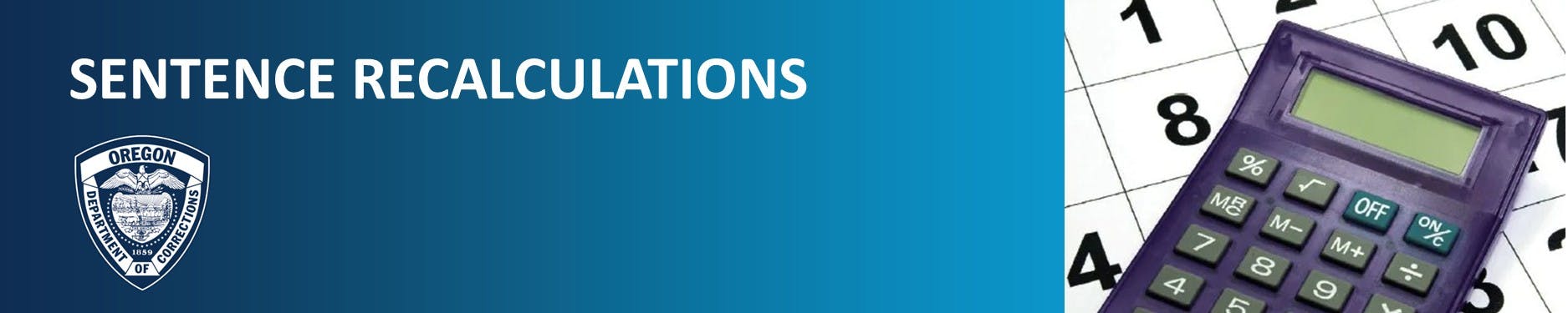 Sentence Recalculations Banner Image