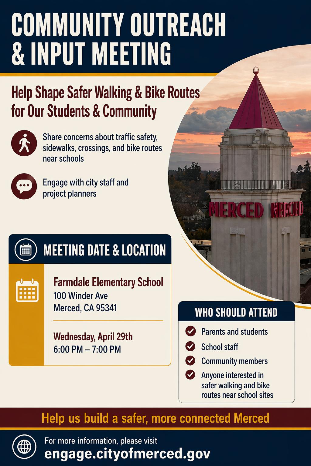 ATP Outreach Flyer - April 29th at Farmdale Elementary