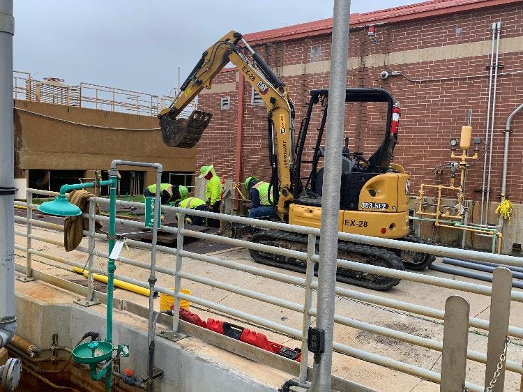 Photos April 2023 East Water Purification Plant Improvements Package