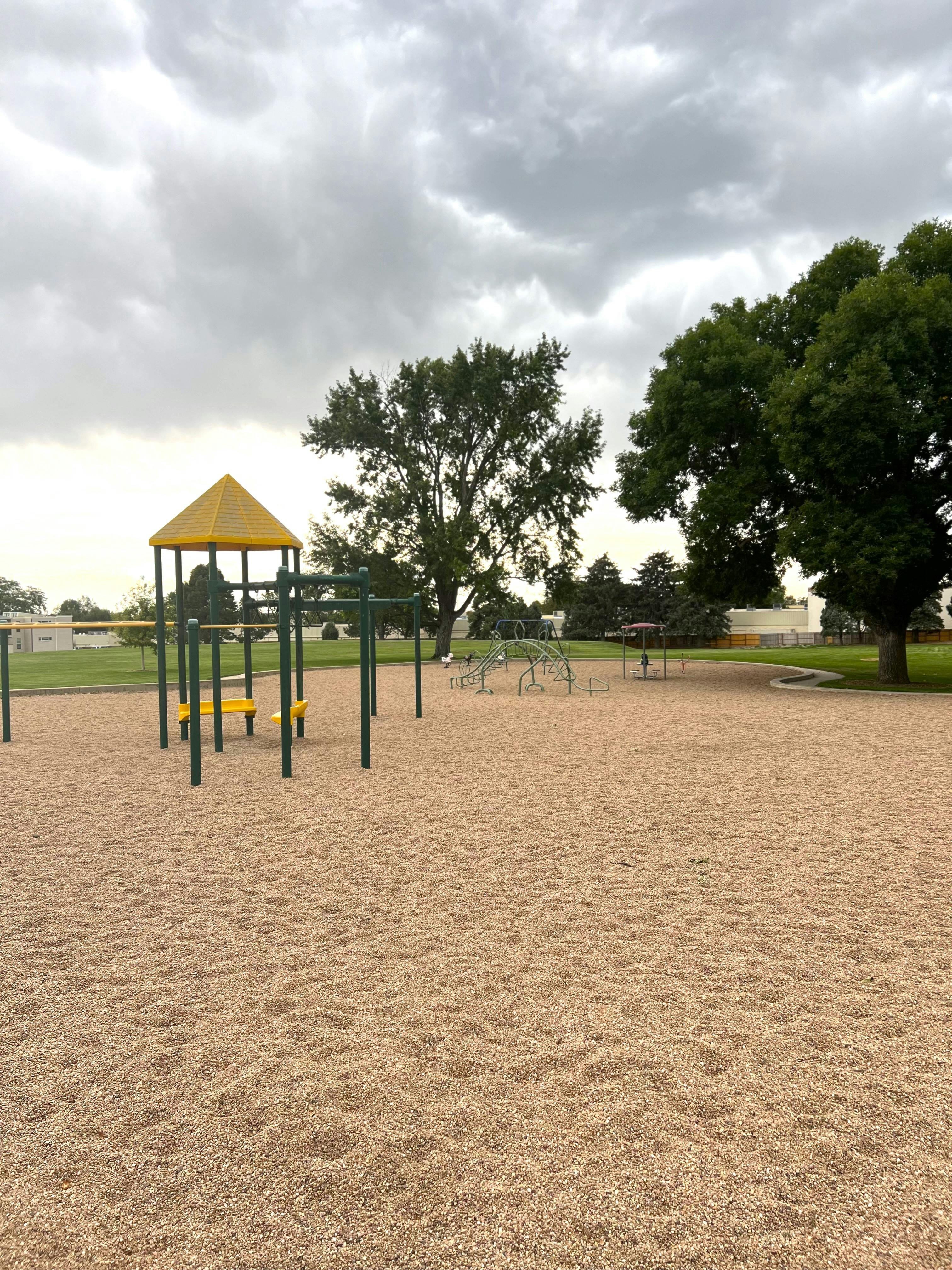 Brentwood Playground facing S play structure with gravel surface.jpg