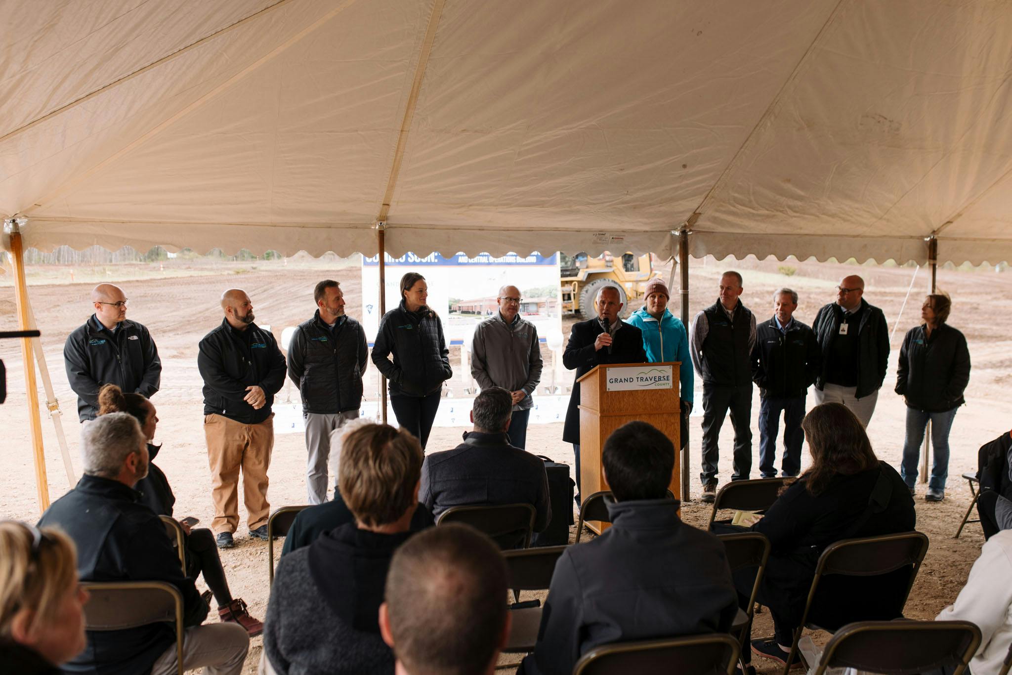 Administrator Alger Recognizing Project Team
