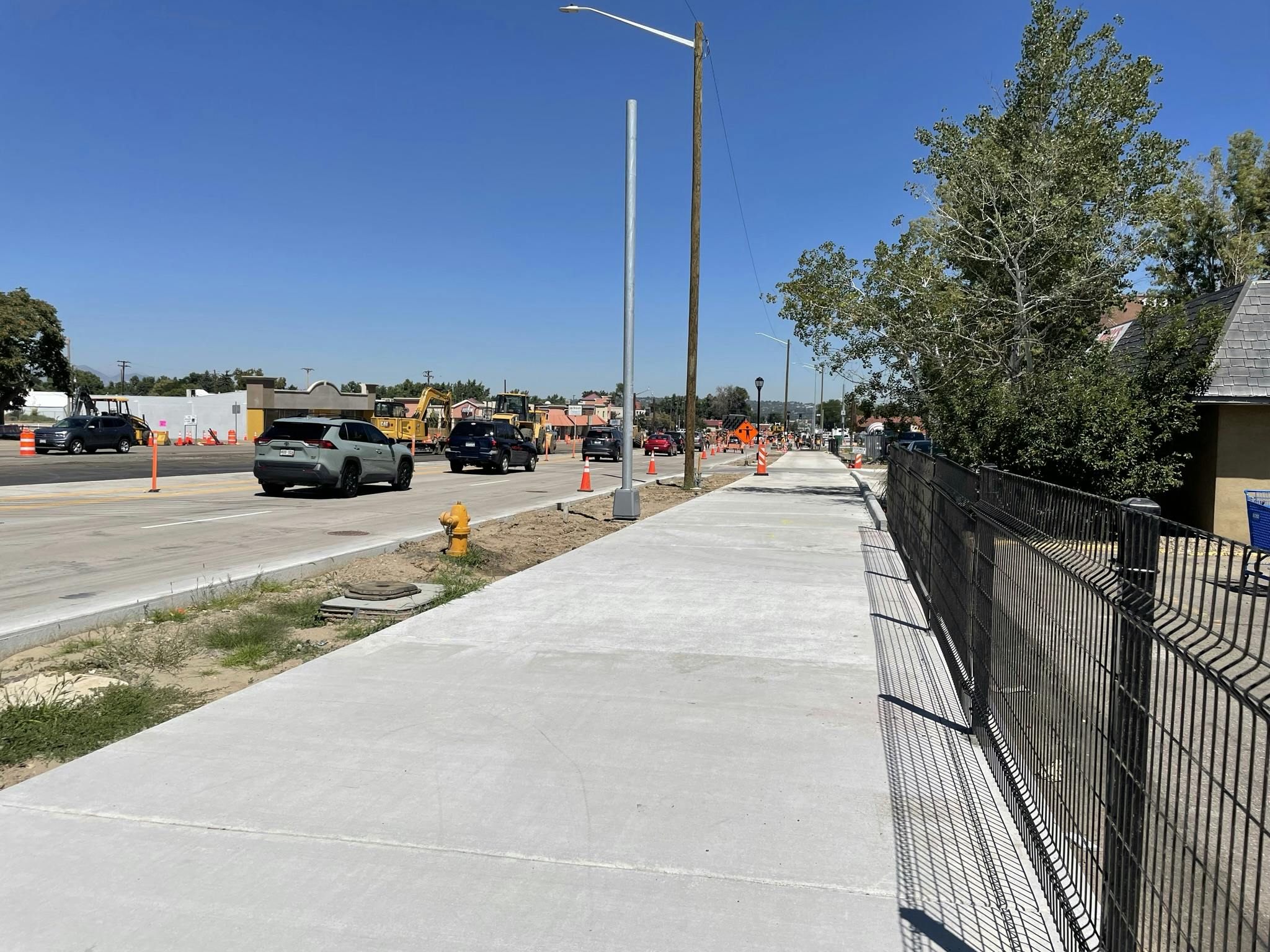 August 2023 Wadsworth shared use path near 3 Acre