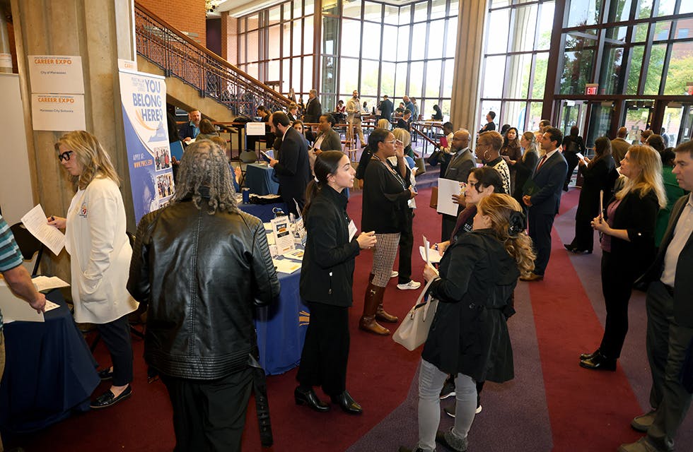Attendees at theFall 2025 Career Expo
