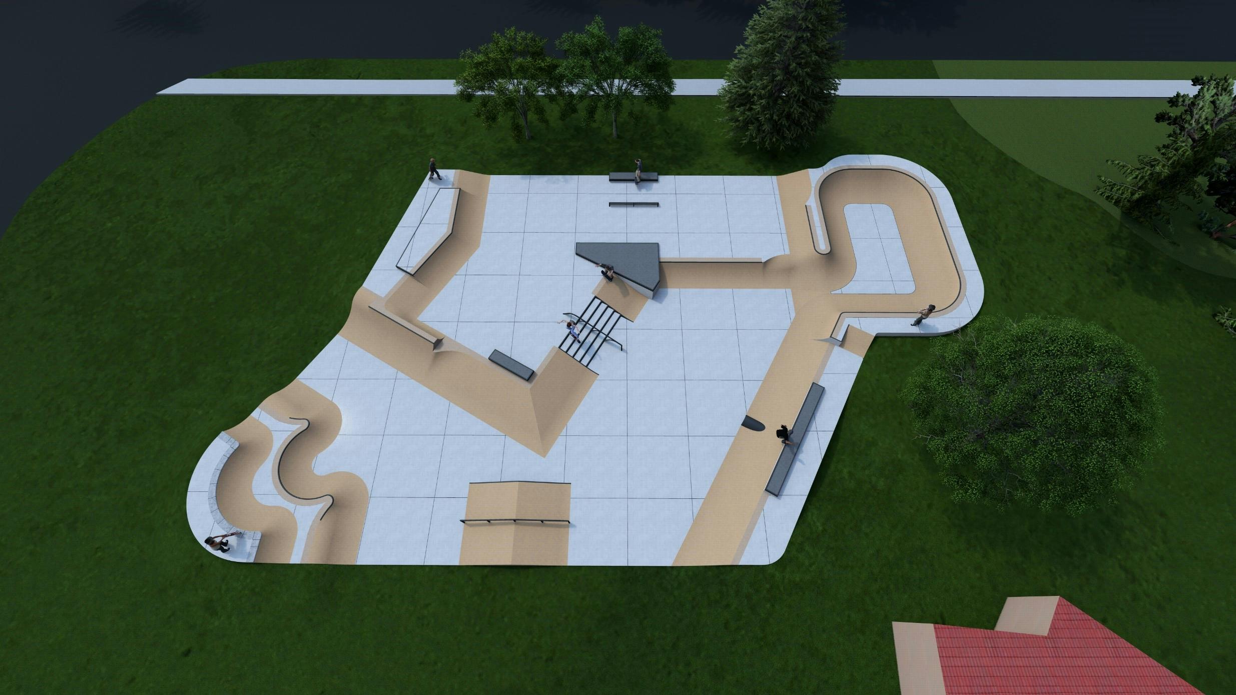 Lopez Skatepark concept