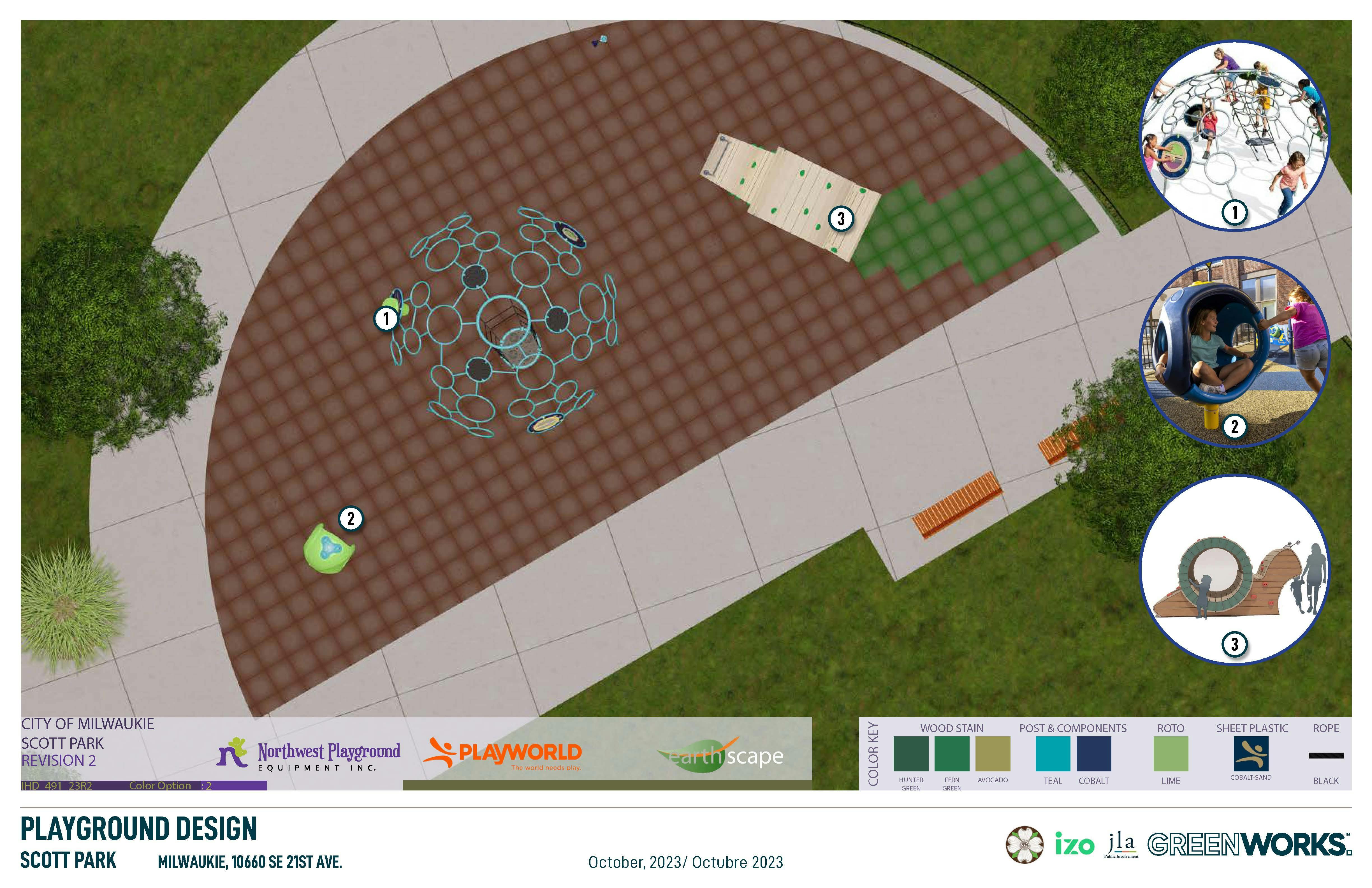 Scott Park Playground Design Overview
