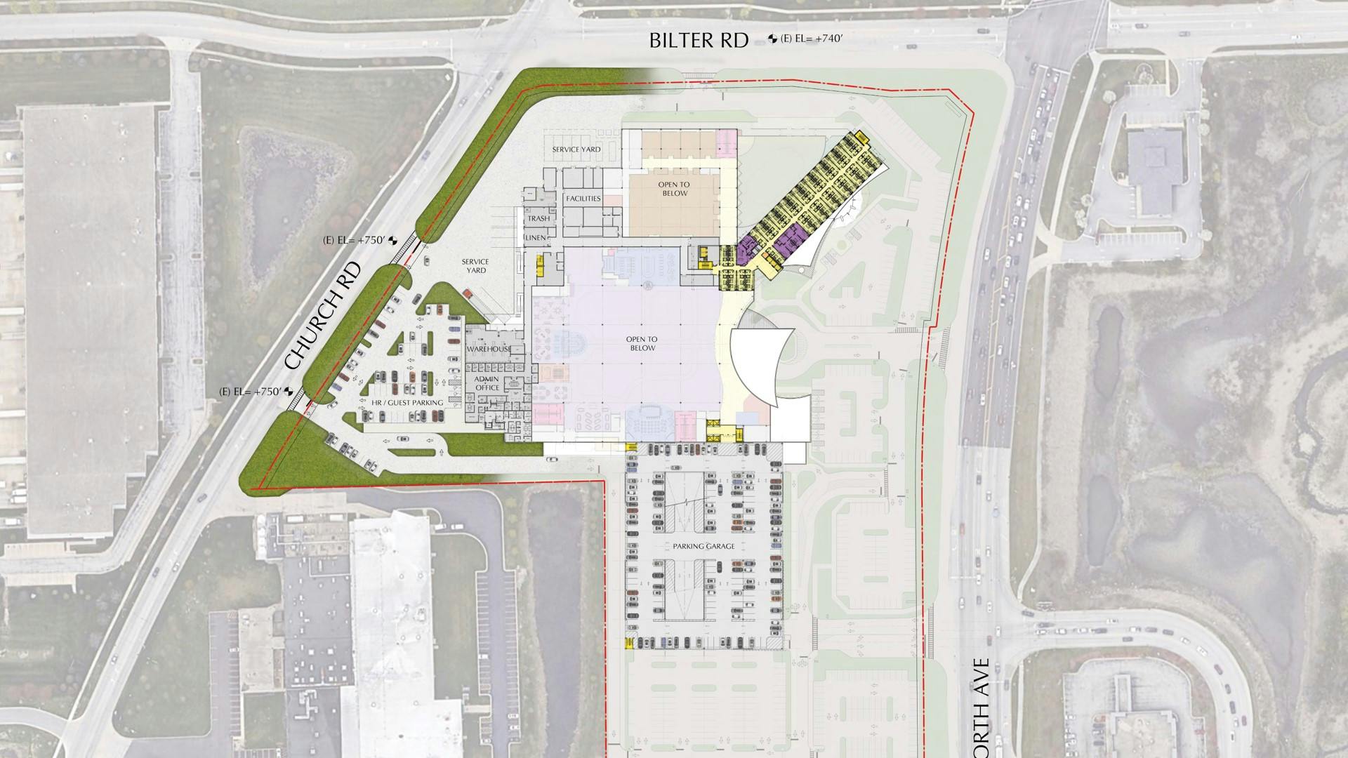 New Casino Development Site Plan_Second Level