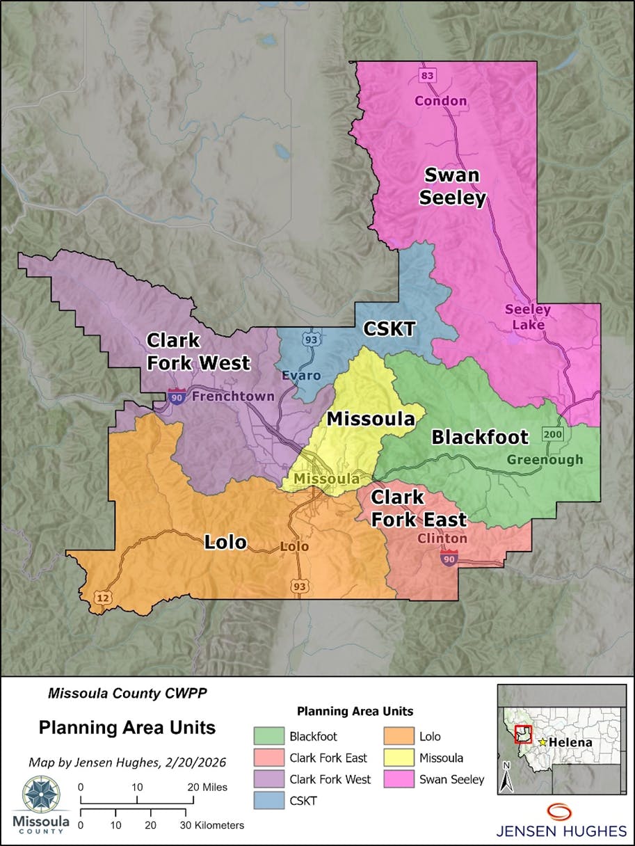 Planning Area Units