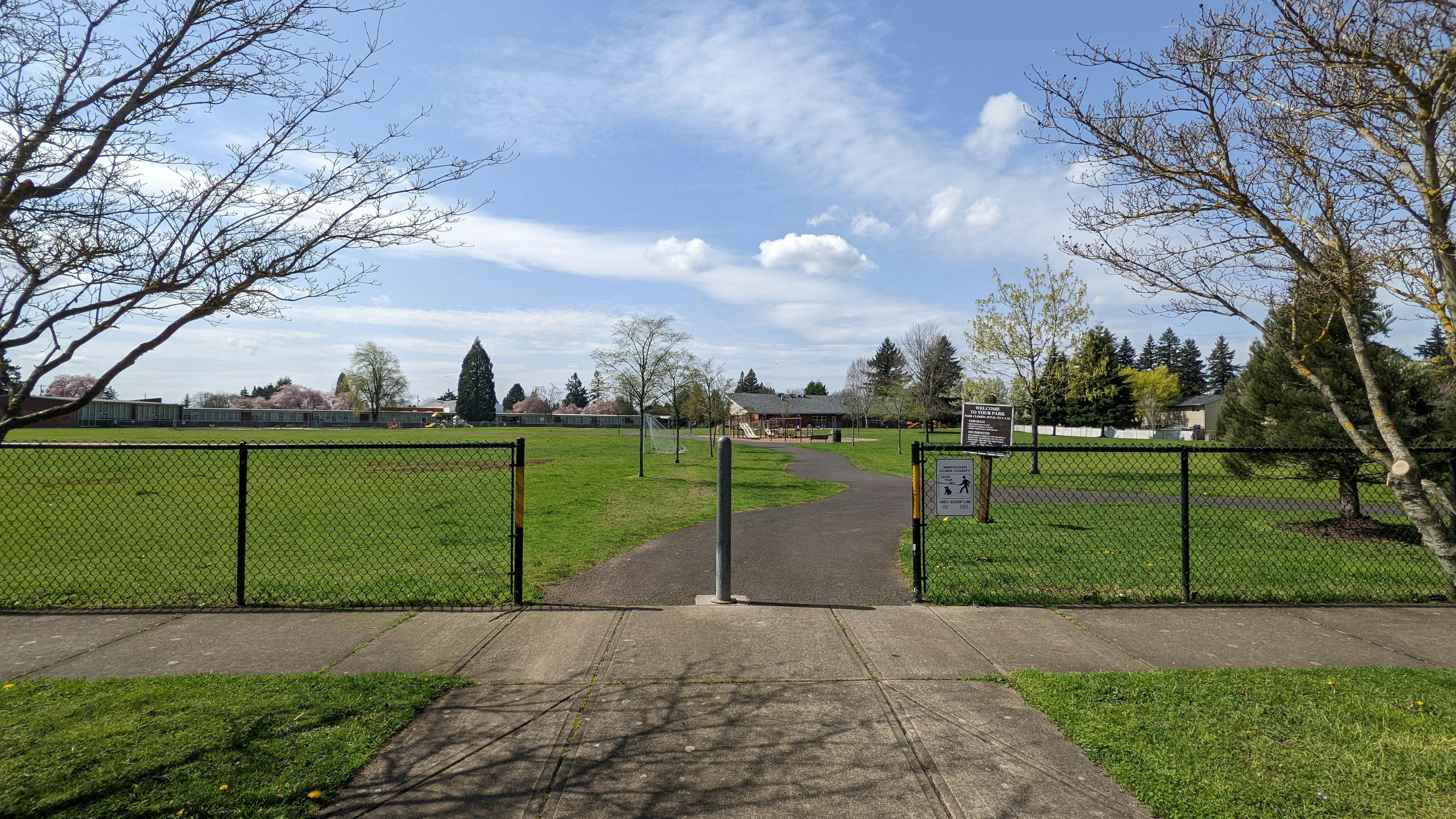 Park Entrance from Northgate Ave