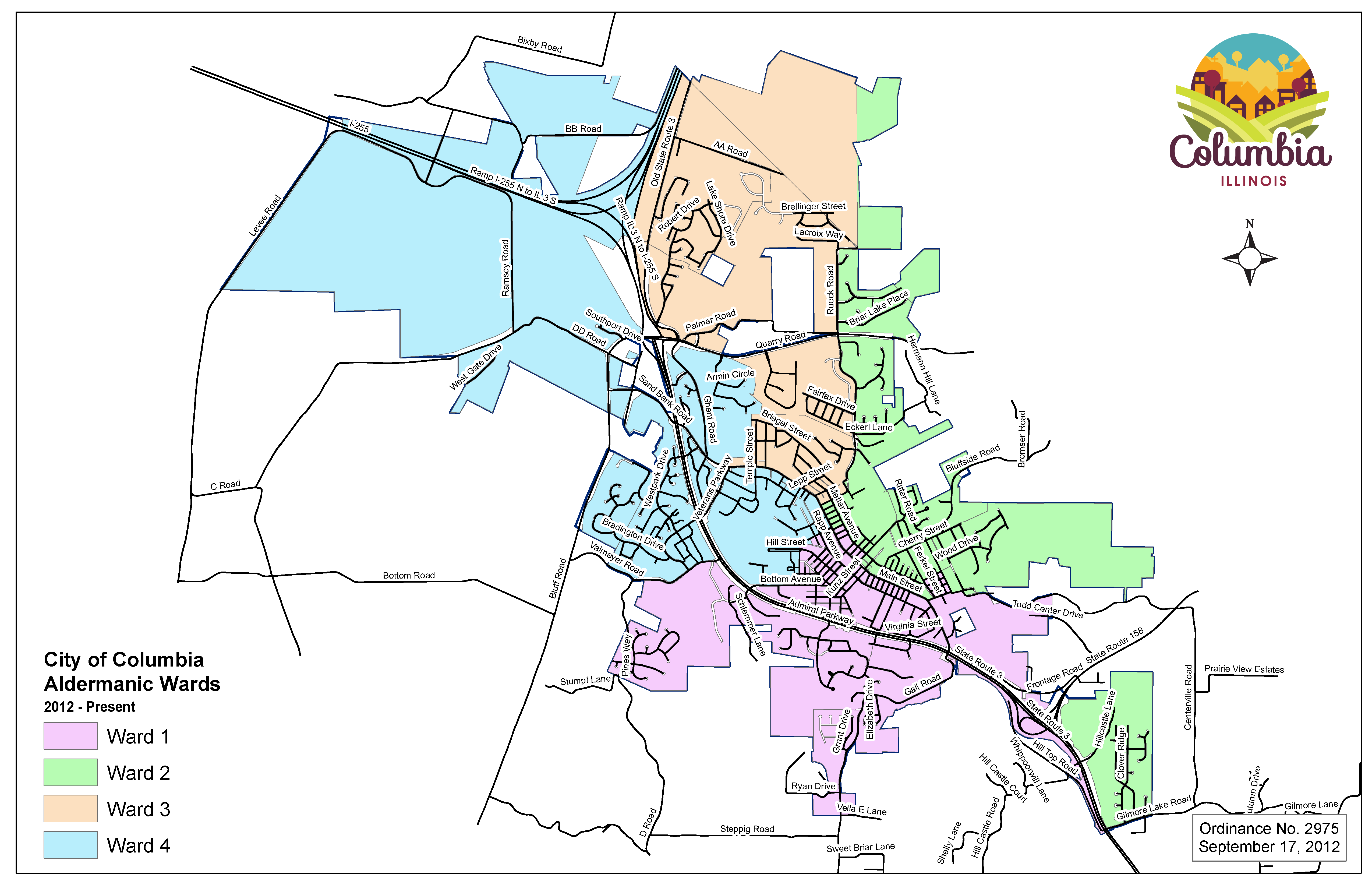 <a href="https://www.columbiaillinois.com/DocumentCenter/View/5799/Wards-Map-2012?bidId=" target="_blank">Columbia, Illinois Ward Map</a>