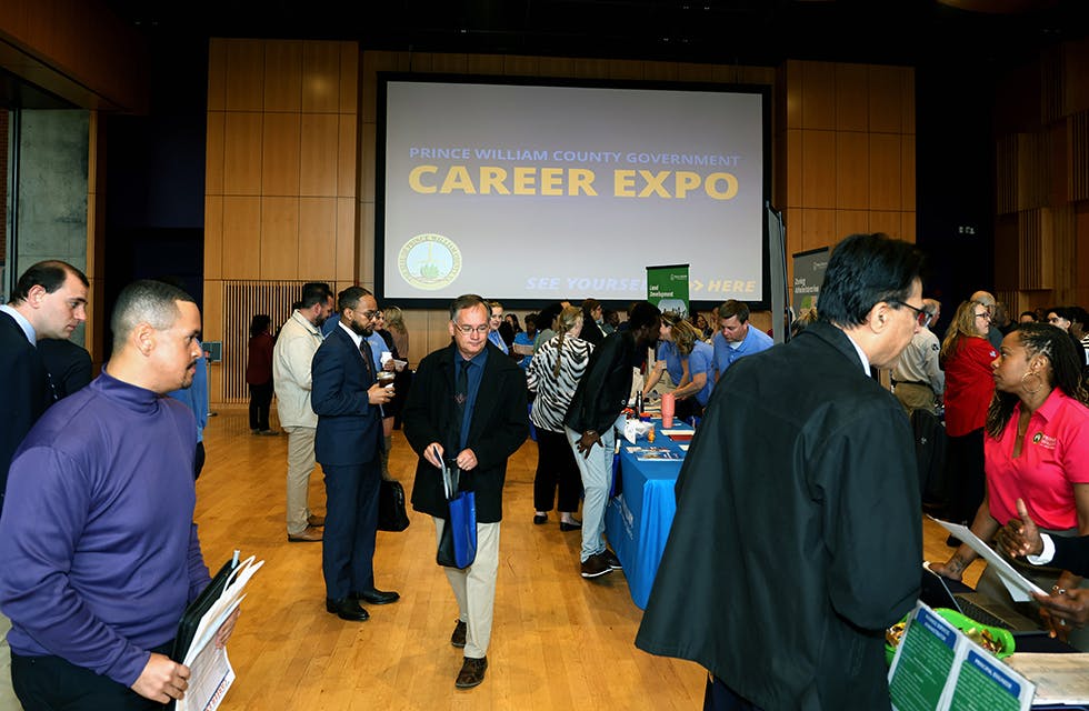 Attendees at theFall 2025 Career Expo