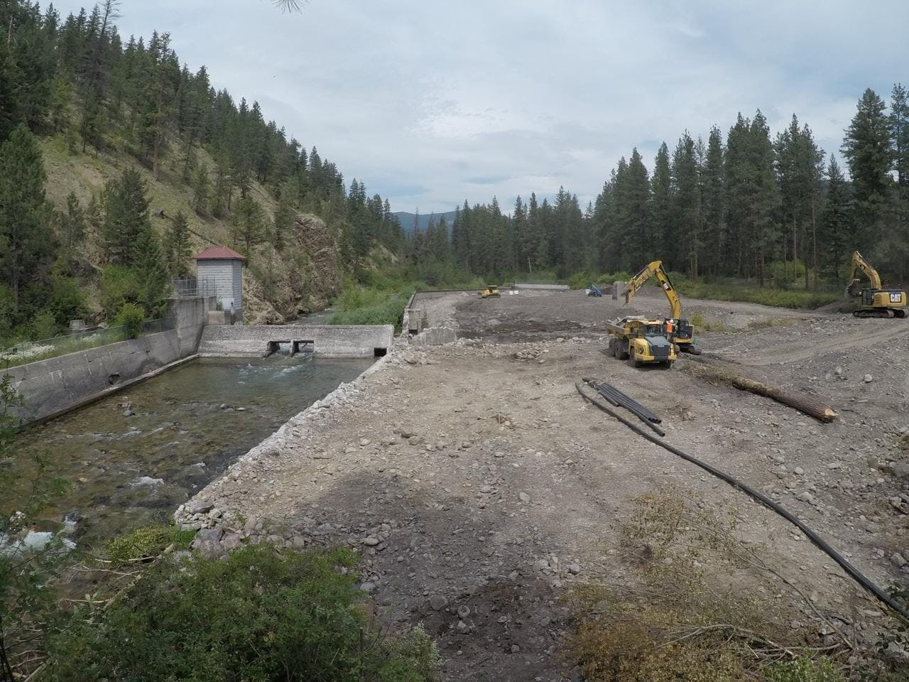"Fish Ladder" Removed - July 22, 2020