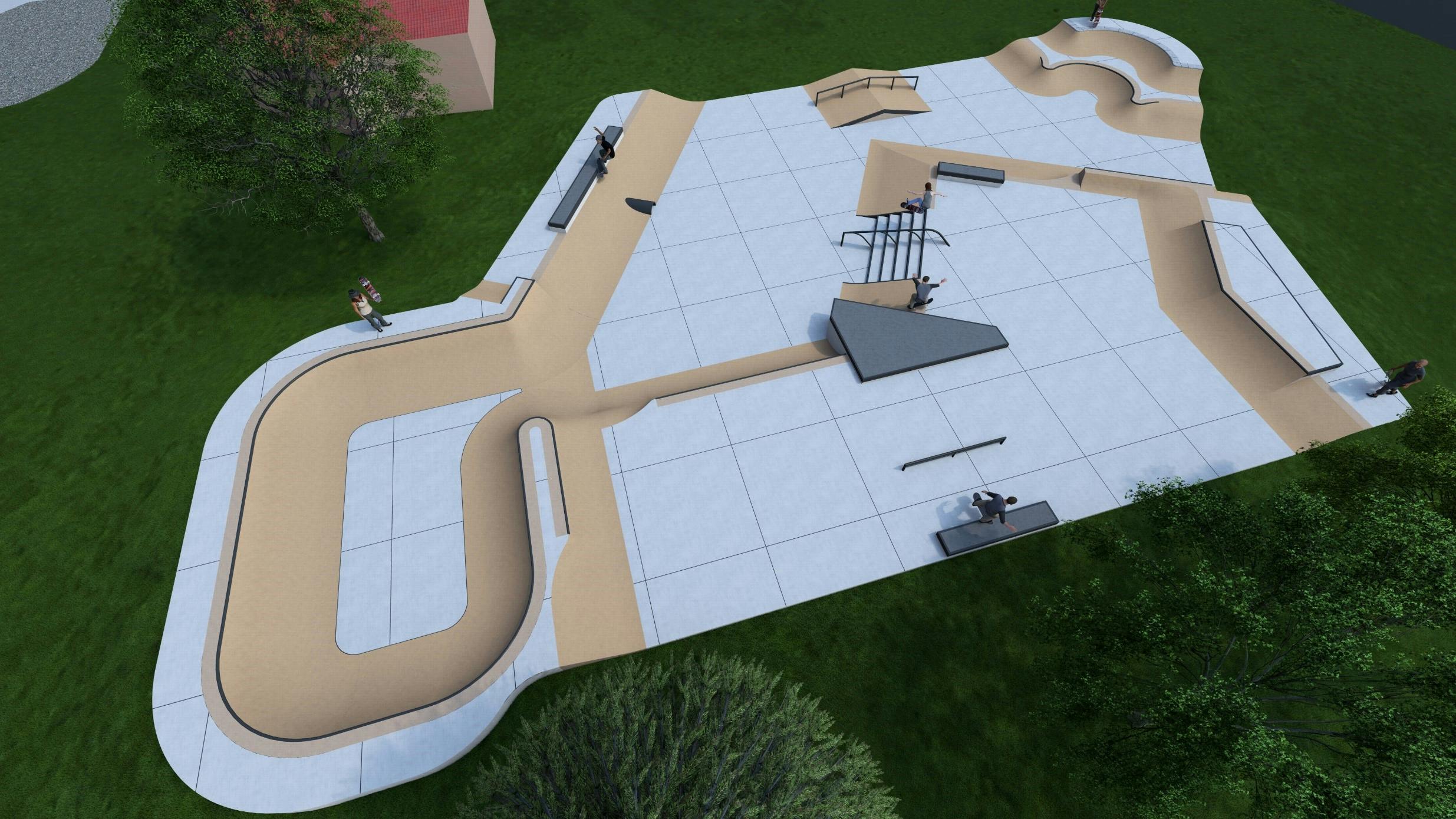 Lopez Skatepark concept