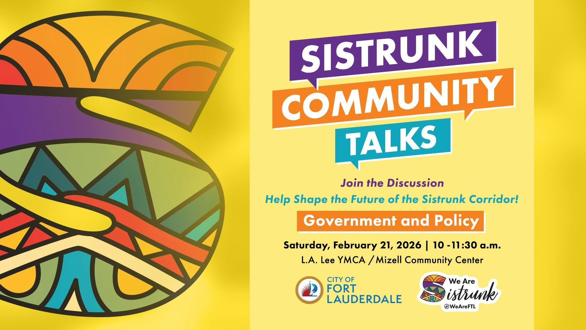Sistrunk Community Talks