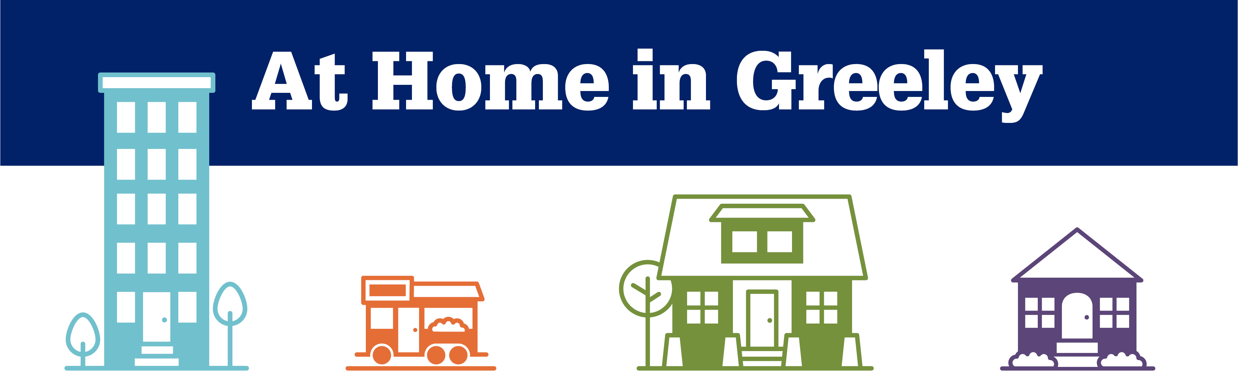 Icons depicting various home types